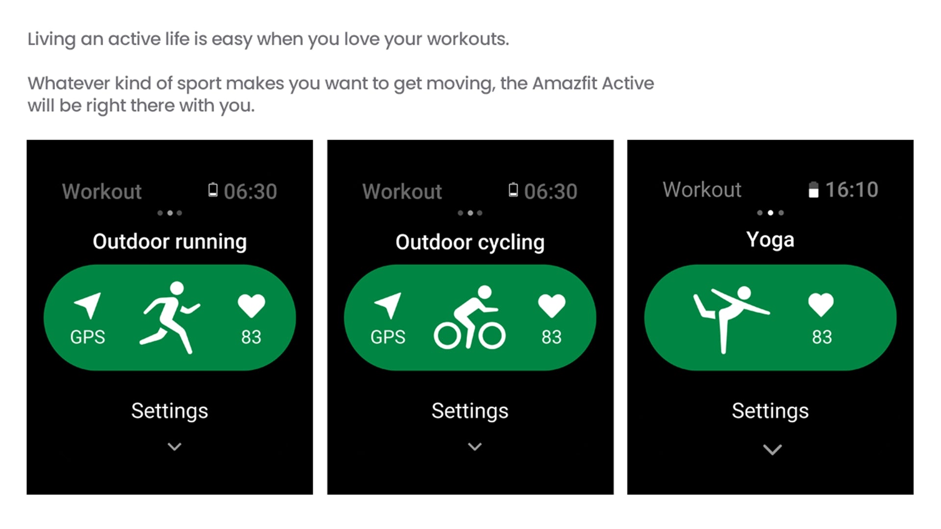 Amazfit Active Banner 8