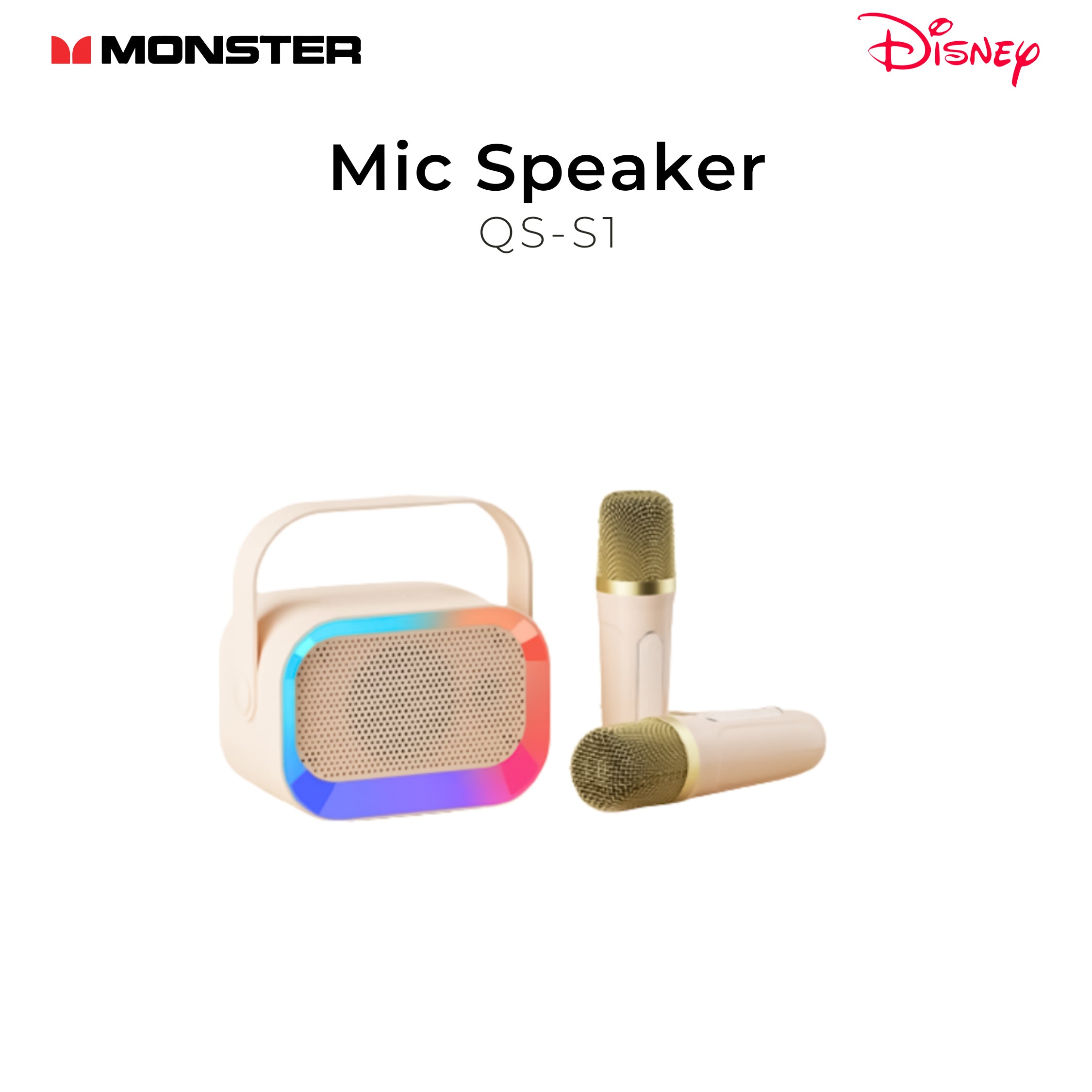Monster Disney Karaoke Speaker GK600RGB