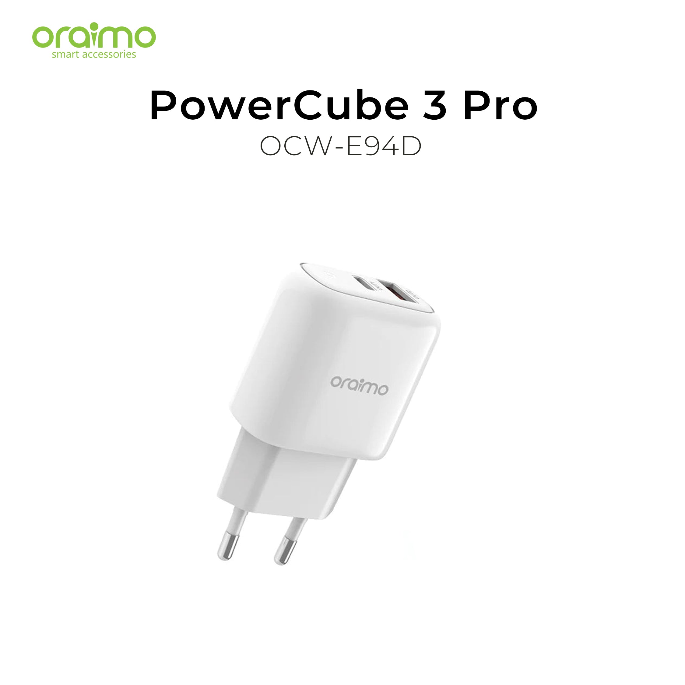 Oraimo PowerCube 3 Pro Charger OCW-E94D