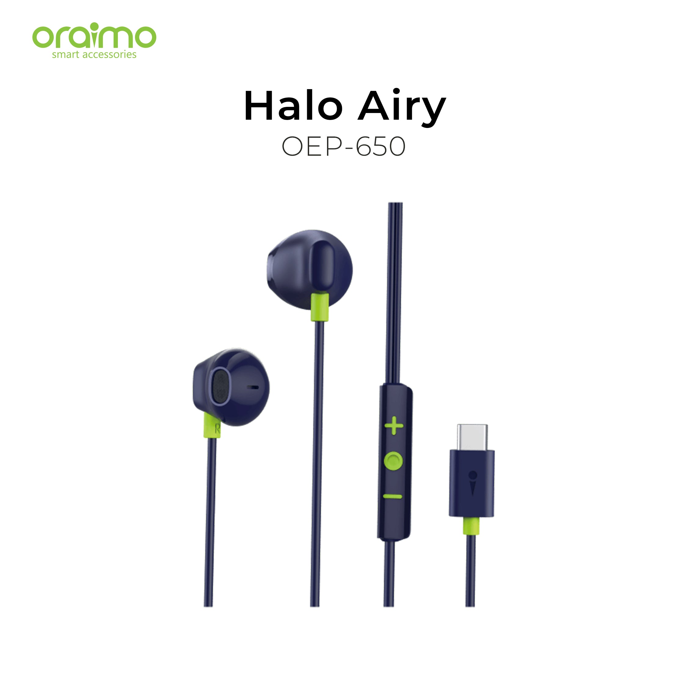 Oraimo Halo Airy Type C Earphones OEP-650