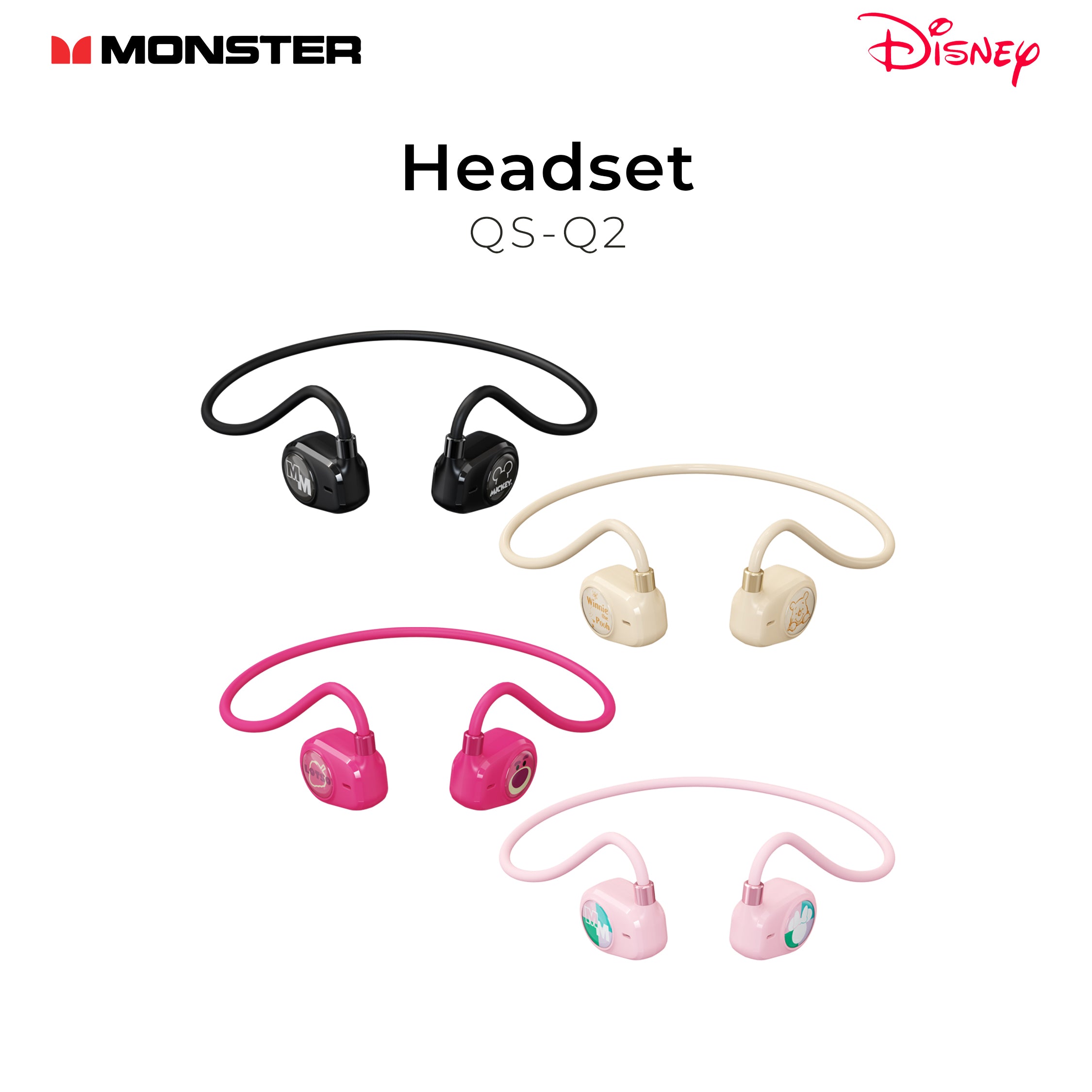 Monster Disney Wireless Earphones QS-Q2