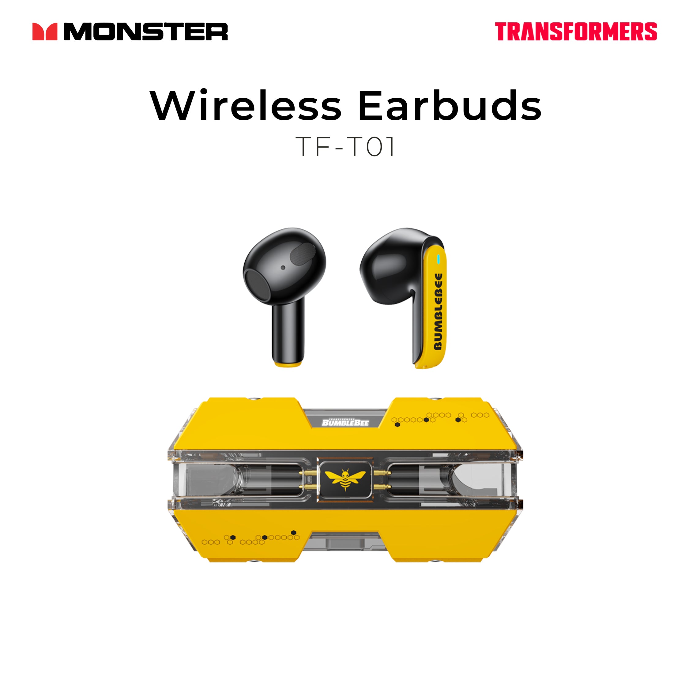 Monster Transformers Wireless Earbuds TF-T01