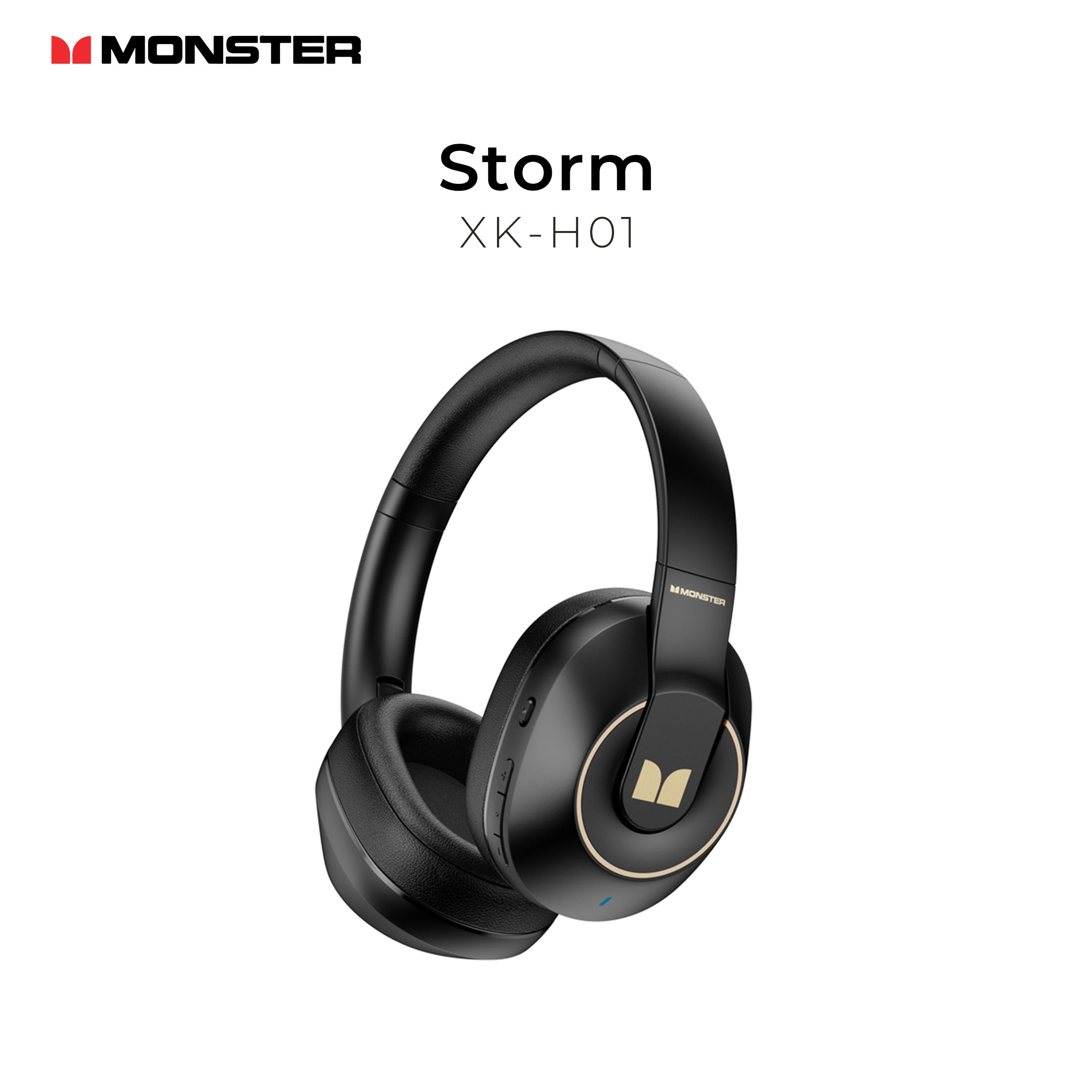 Monster Storm Headset XKH01 Black