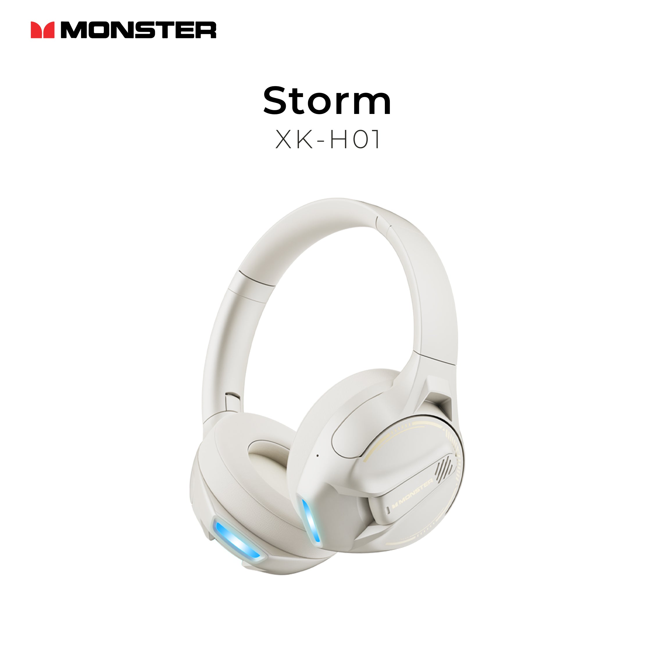 Monster Storm Headset XKH03 White