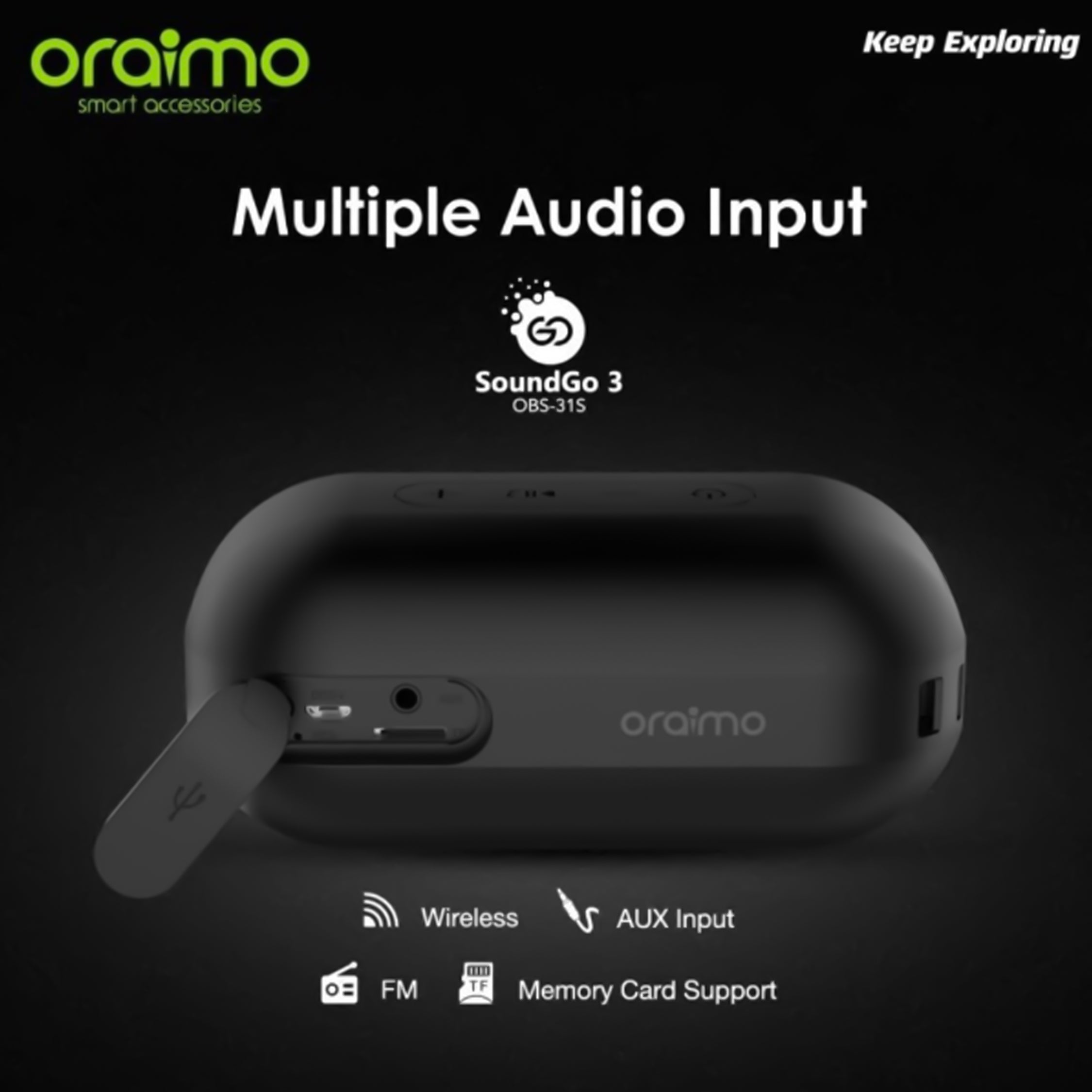 Oraimo SoundGo 3 Speaker OBS-31S