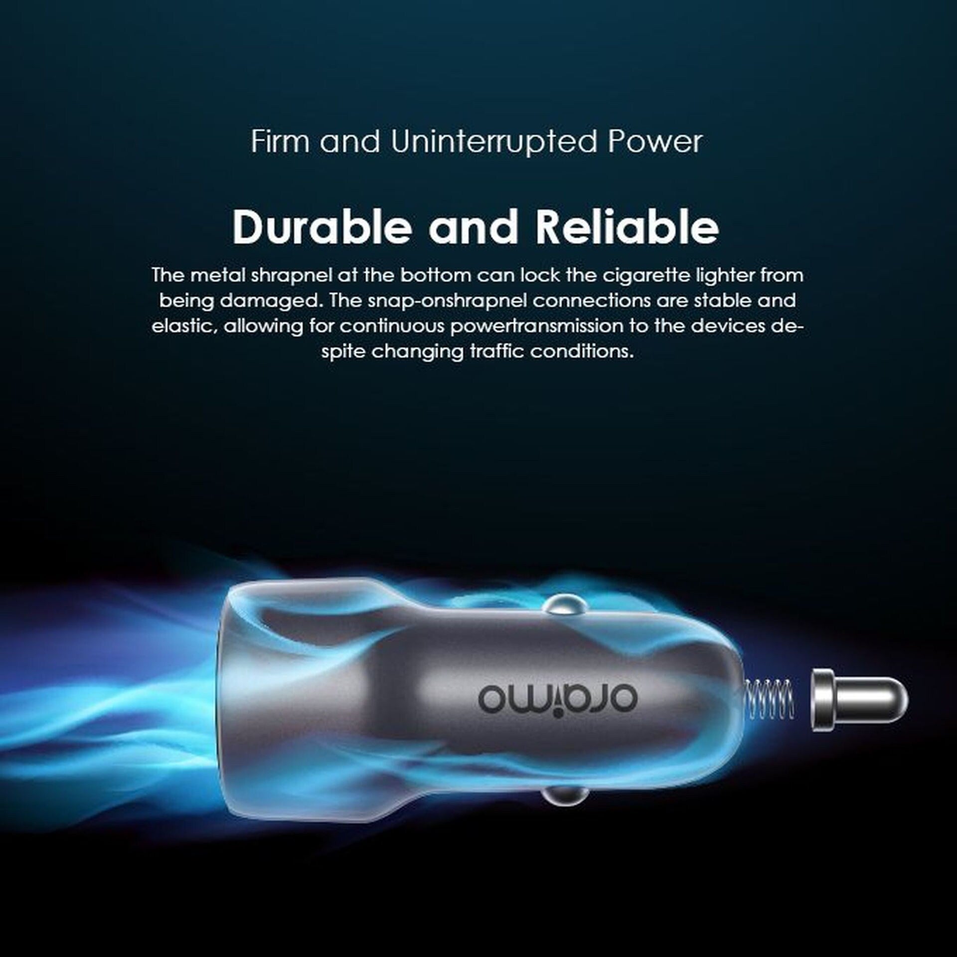 Oraimo Bullet 38 Car Charger OCC-72D