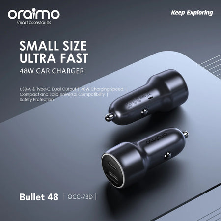 Oraimo Bullet 48 Car Charger OCC-73D