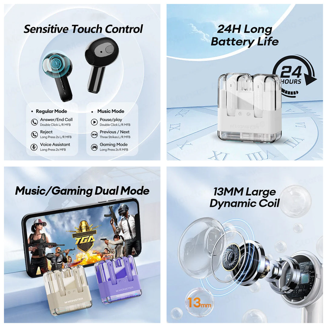 Monster Airmars Earbuds XKT12