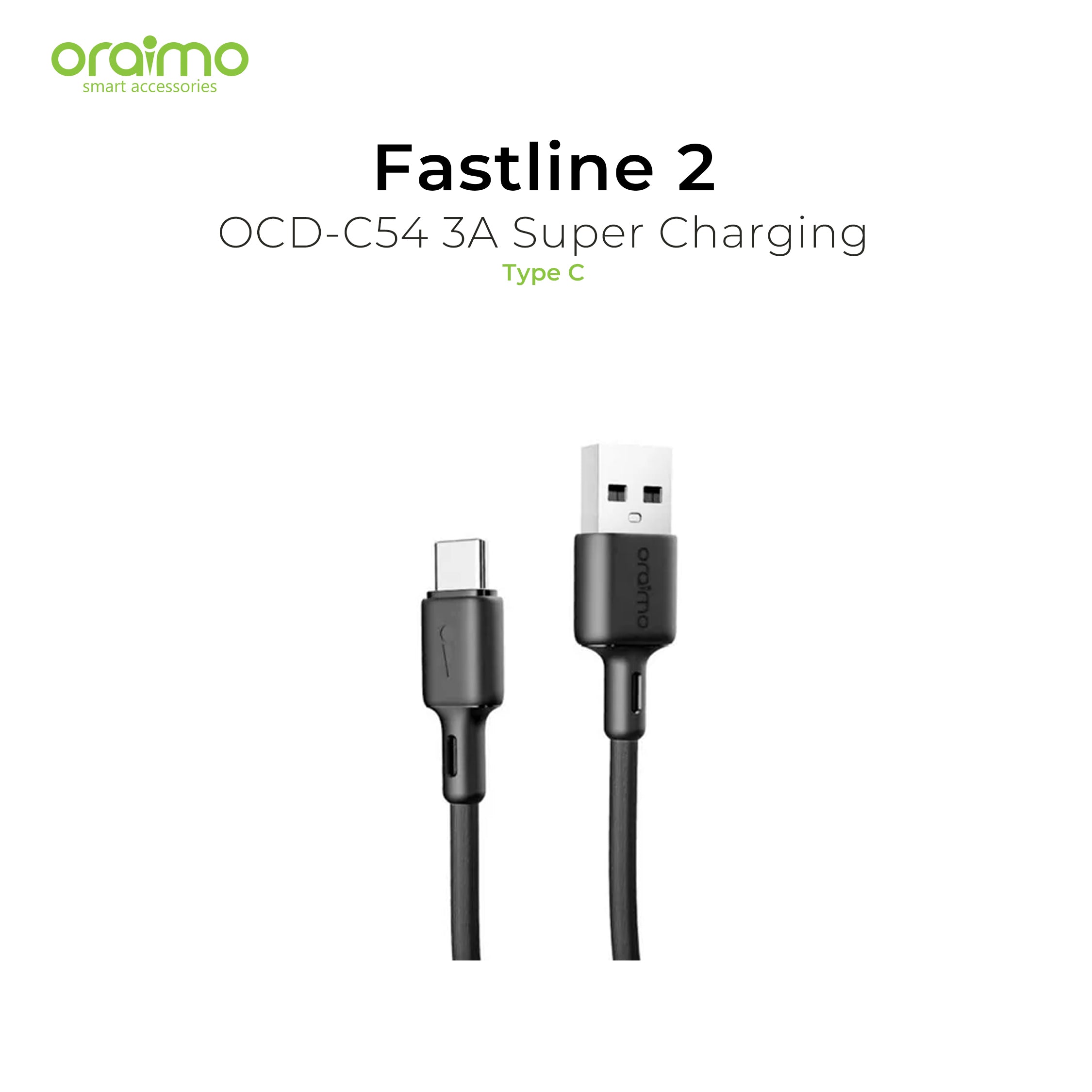 Oraimo Fastline 2 Type C Cable OCD-C54