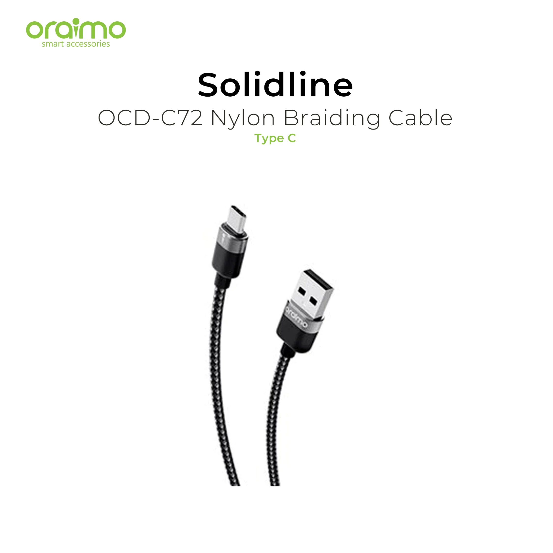 Oraimo Solidline Type C Cable OCD-C72