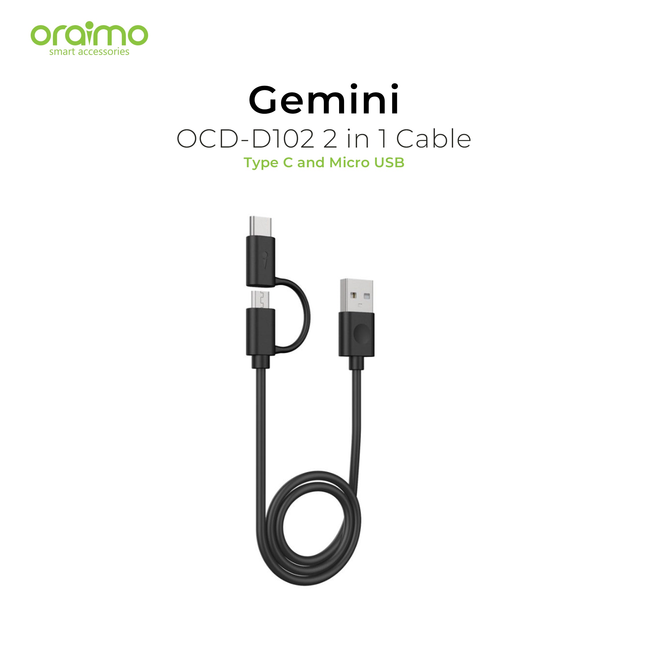 Oraimo Gemini Cable OCD-D102