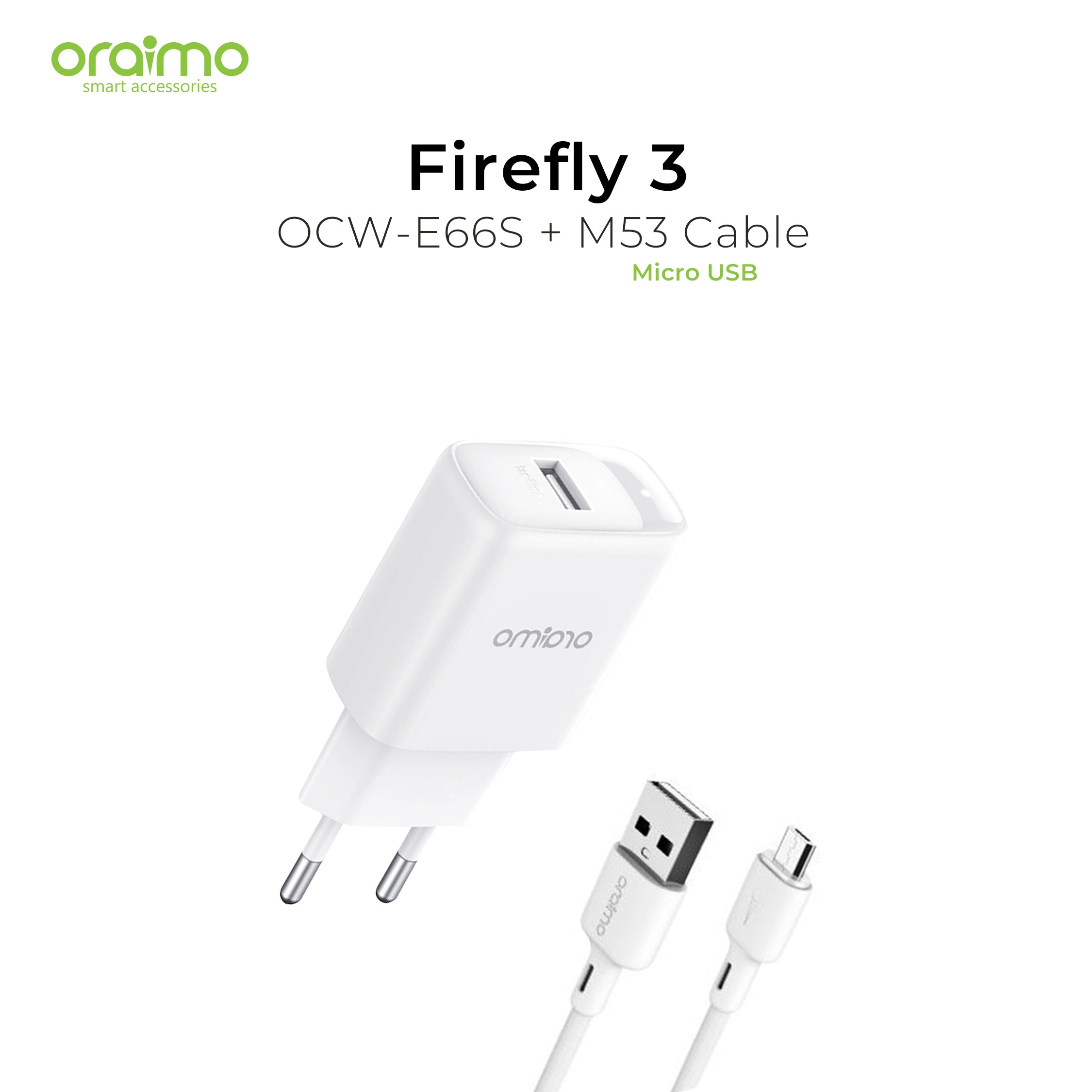 Oraimo Firefly 3 Charger OCW-E66S + M53