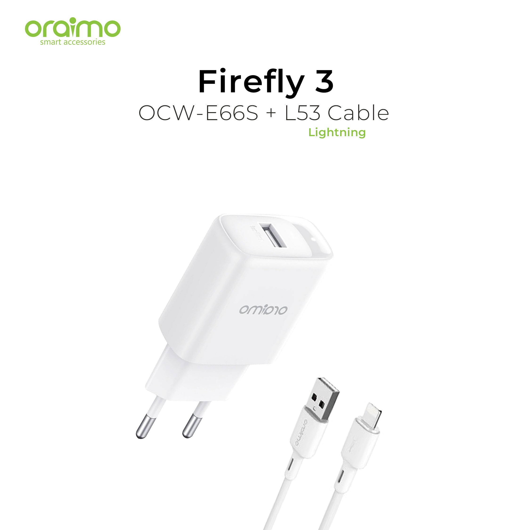 Oraimo Firefly 3 Charger OCW-E66S + L53