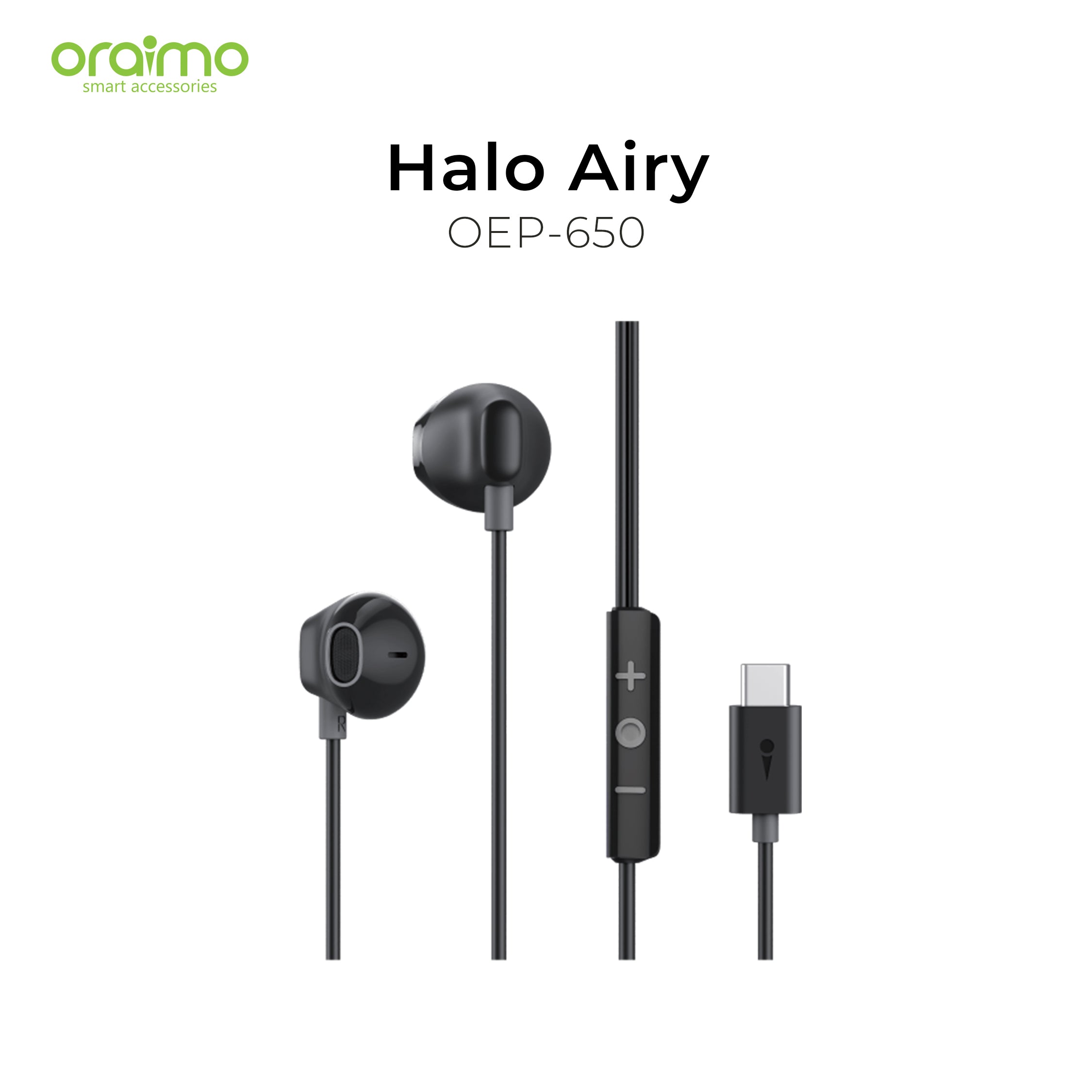 Oraimo Halo Airy Type C Earphones OEP-650