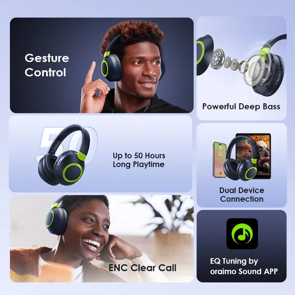 Oraimo Boom Pop 2S Headphones OHP-610S