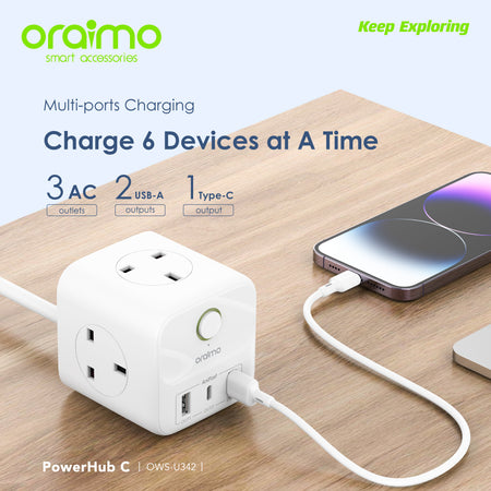 Oraimo PowerHub C Extension OWS-E342