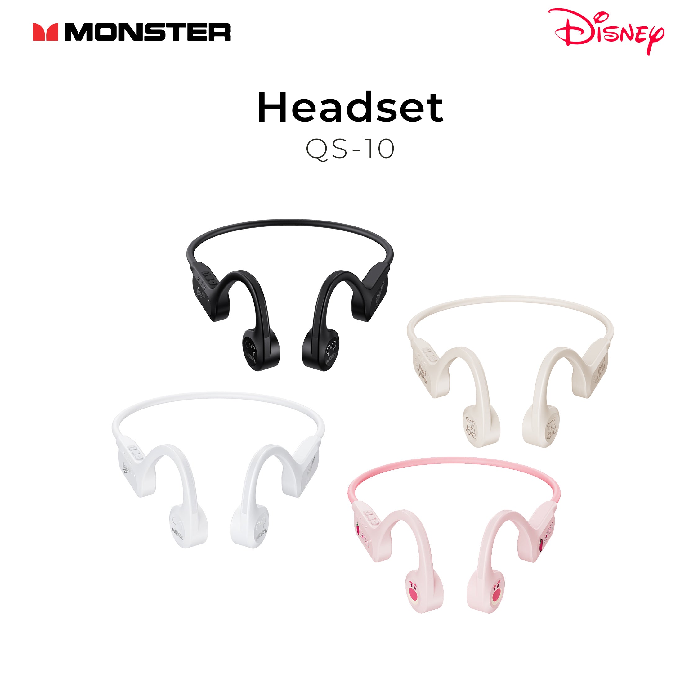 Monster Disney Wireless Earphones QS-10