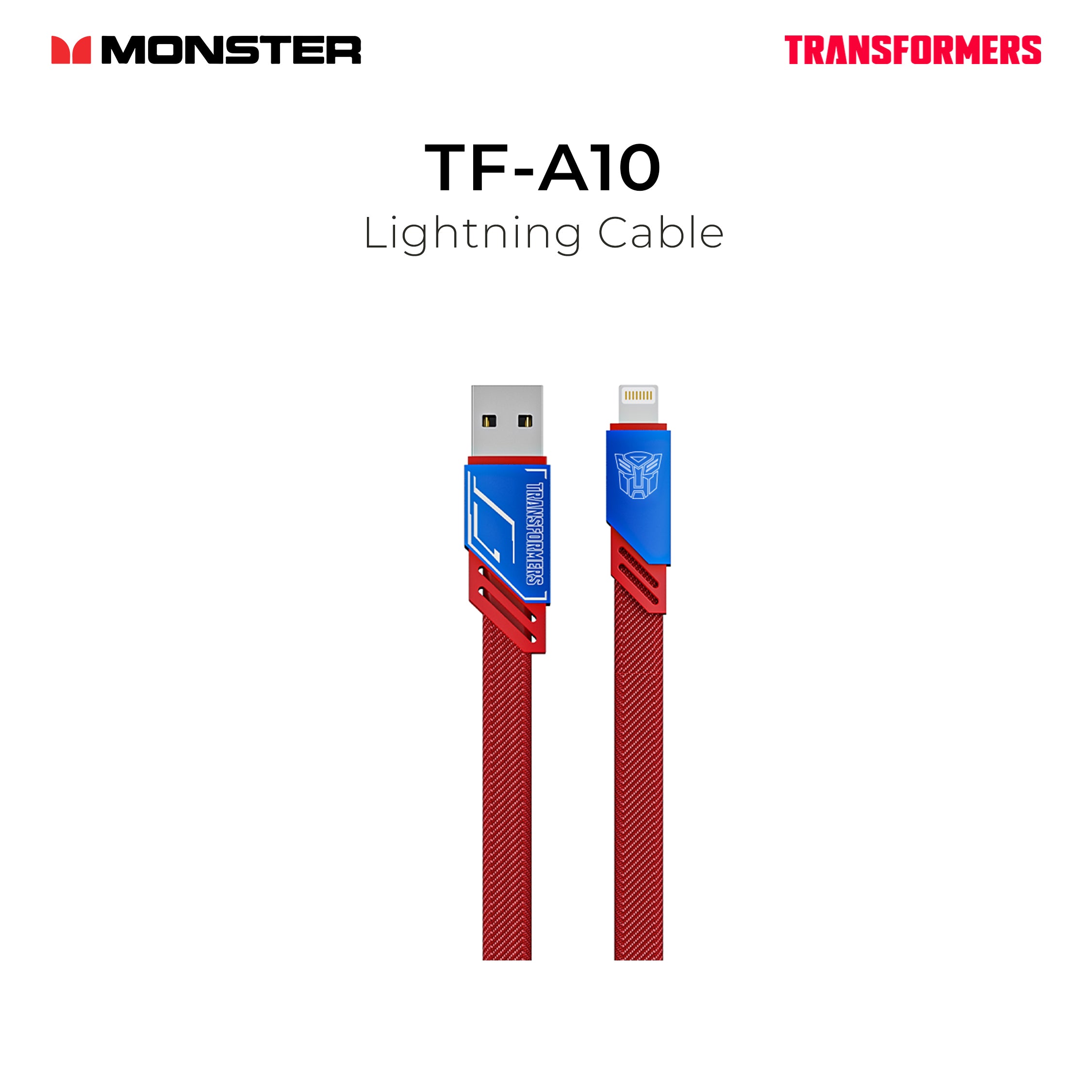 Monster Transformers Lightning Cable TF-A010