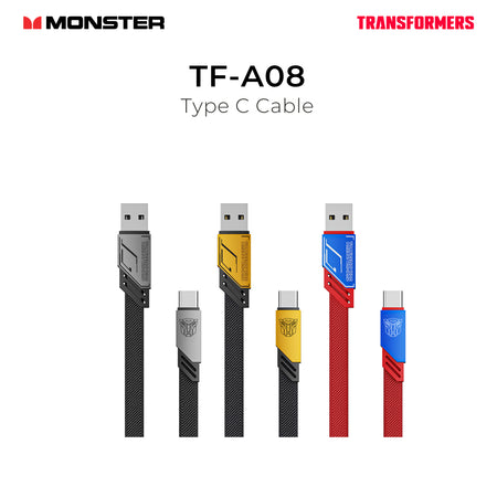 Monster Transformers Type C Cable TF-A08