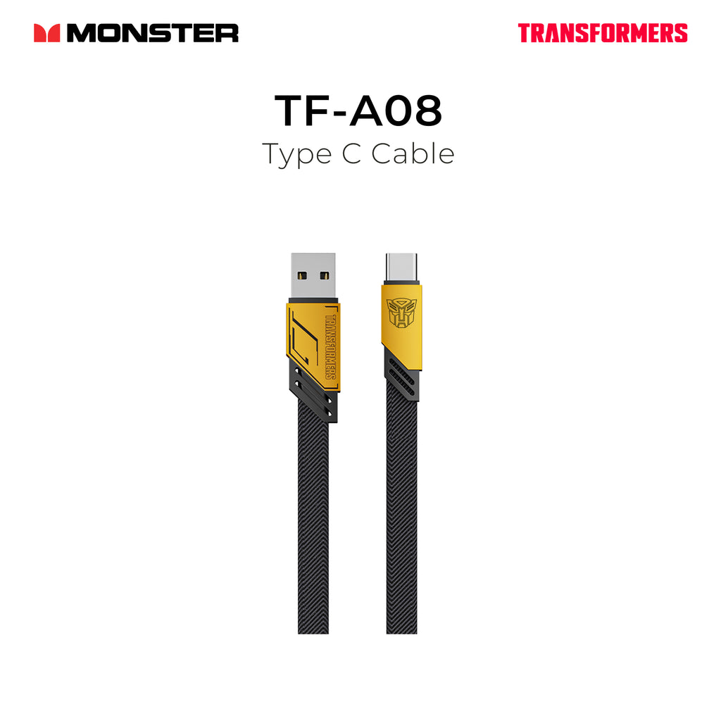 Monster Transformers Type C Cable TF-A08