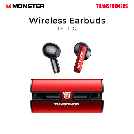 Monster Transformers Wireless Earbuds TF-T02