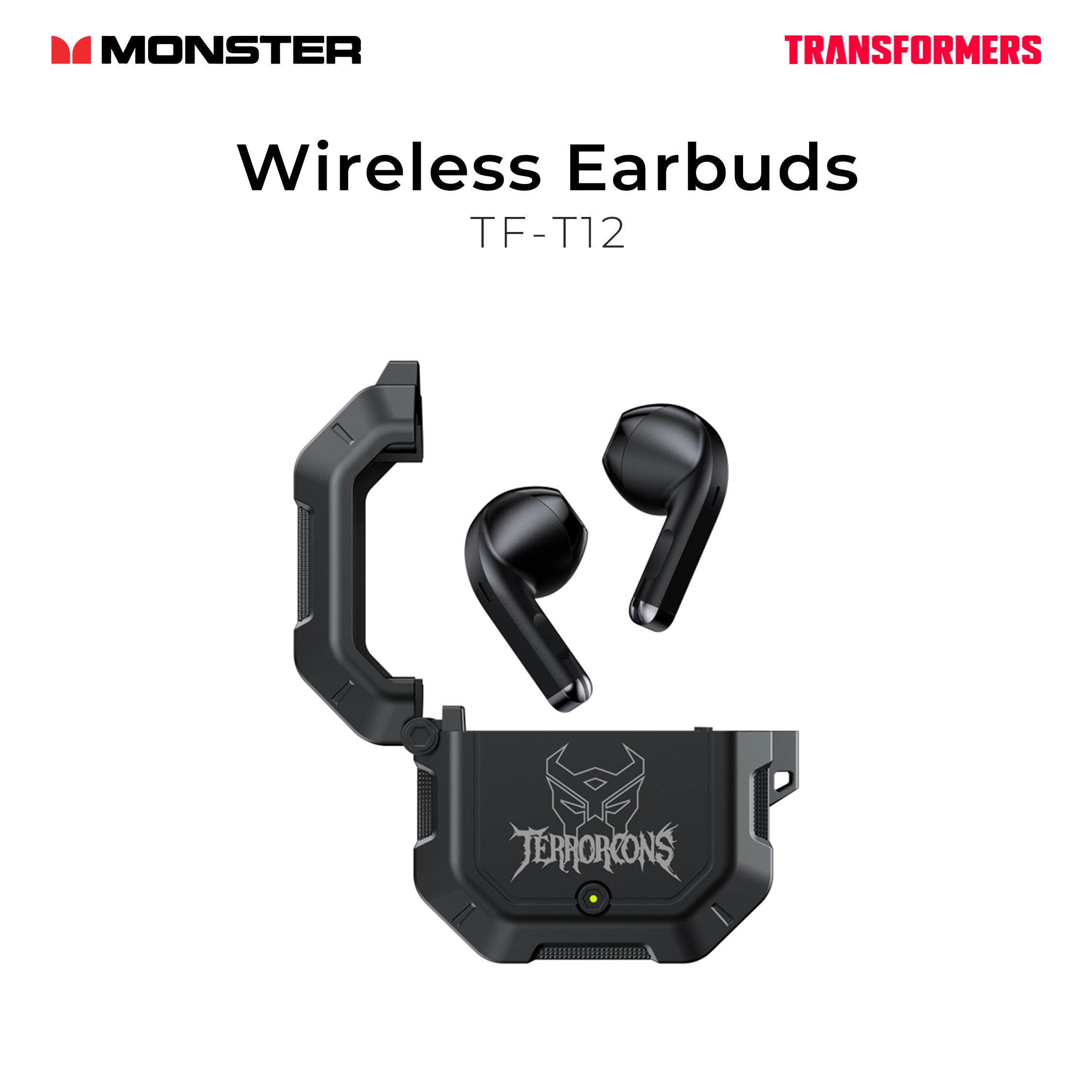 Monster Transformers Wireless Earbuds TF-T12