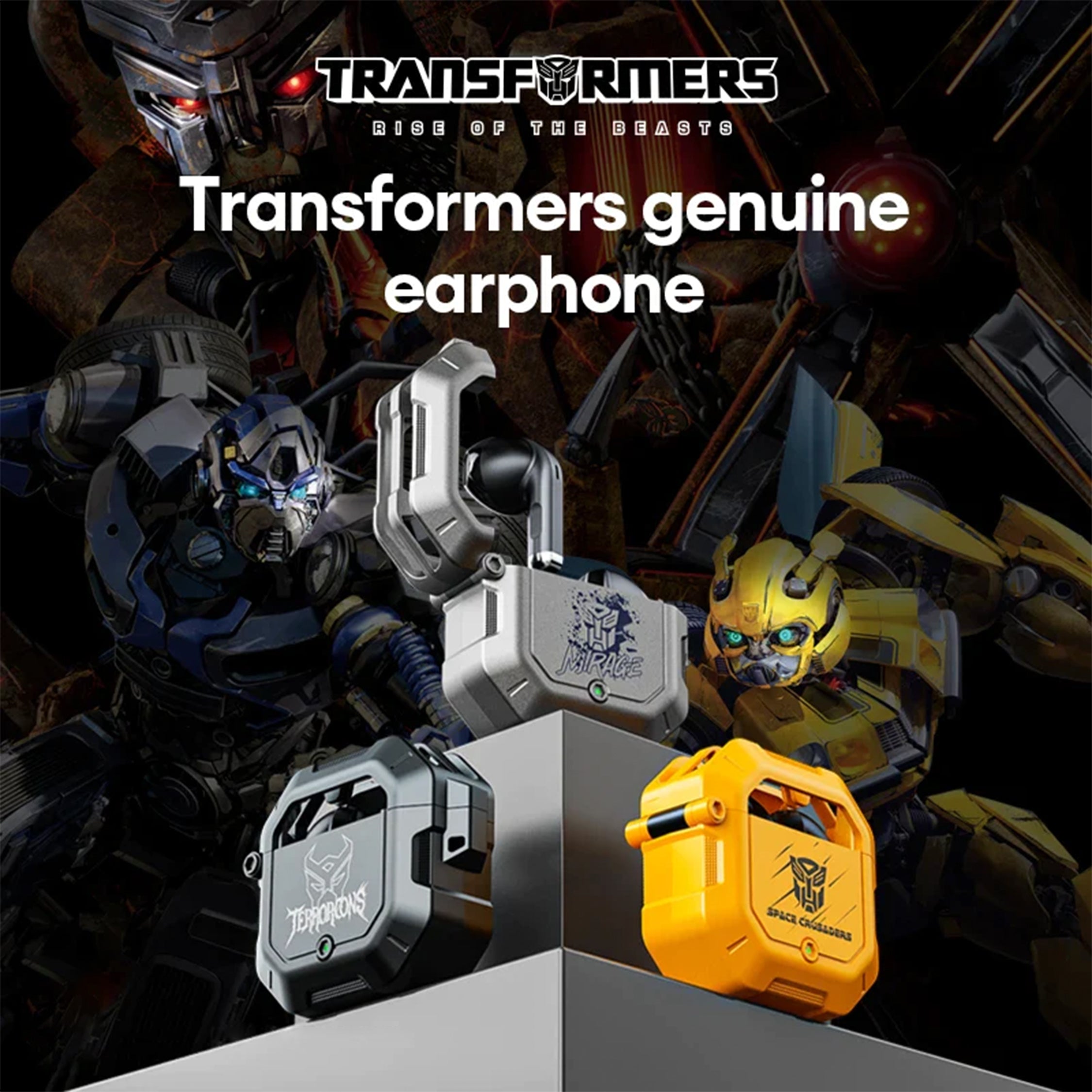 Monster Transformers Wireless Earbuds TF-T12