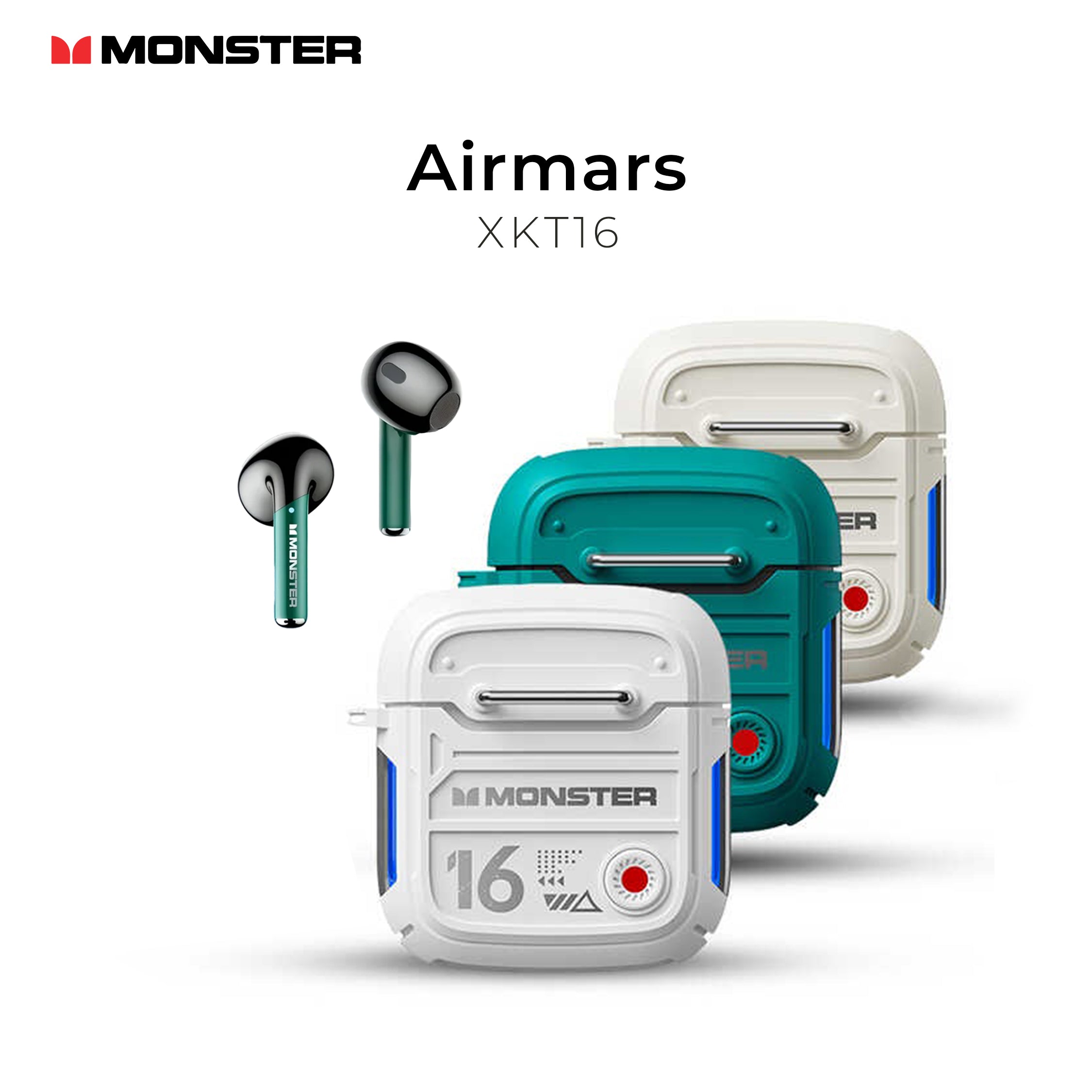 Monster Airmars Earbuds XKT16