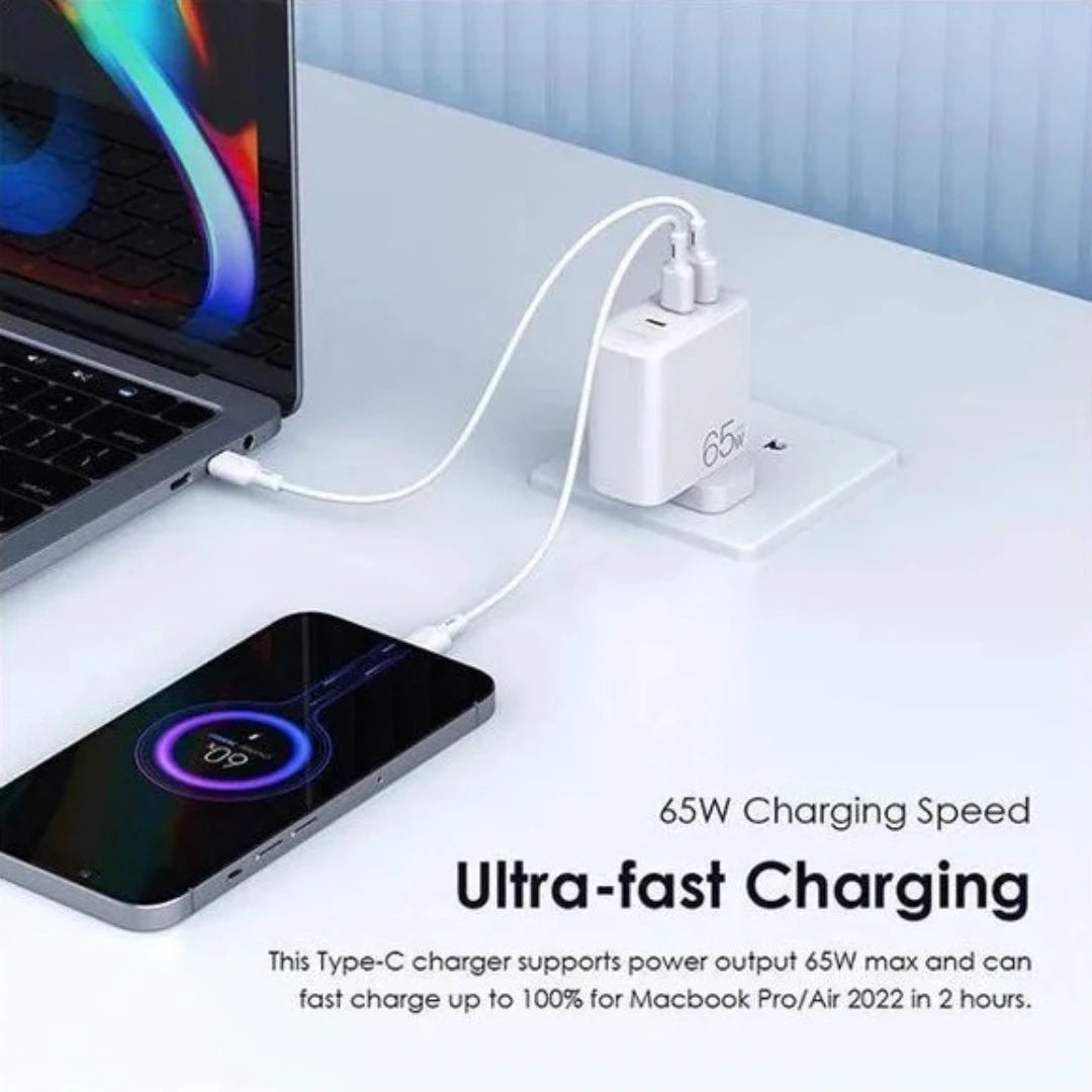 Oraimo PowerGan 65 Charger OCW-E103T + CC55