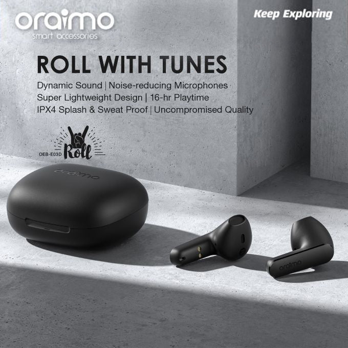 Oraimo Roll Earbuds OEB-E03D